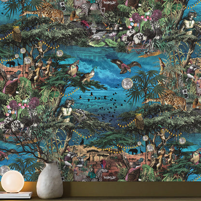 BRAND MCKENZIE Wallpaper Pattern No BMGI006/01A - Club Safari