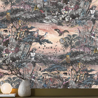 BRAND MCKENZIE Wallpaper Pattern No BMGI006/01B - Club Safari