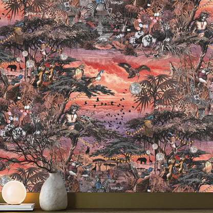BRAND MCKENZIE Wallpaper Pattern No BMGI006/01E - Club Safari