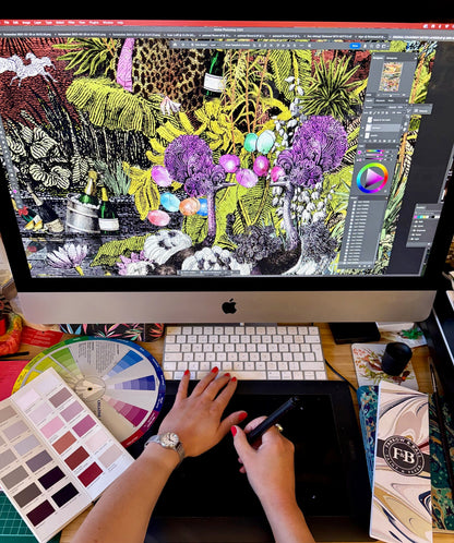 BRAND MCKENZIE Wallpaper Pattern No BMGI006/01B - Club Safari