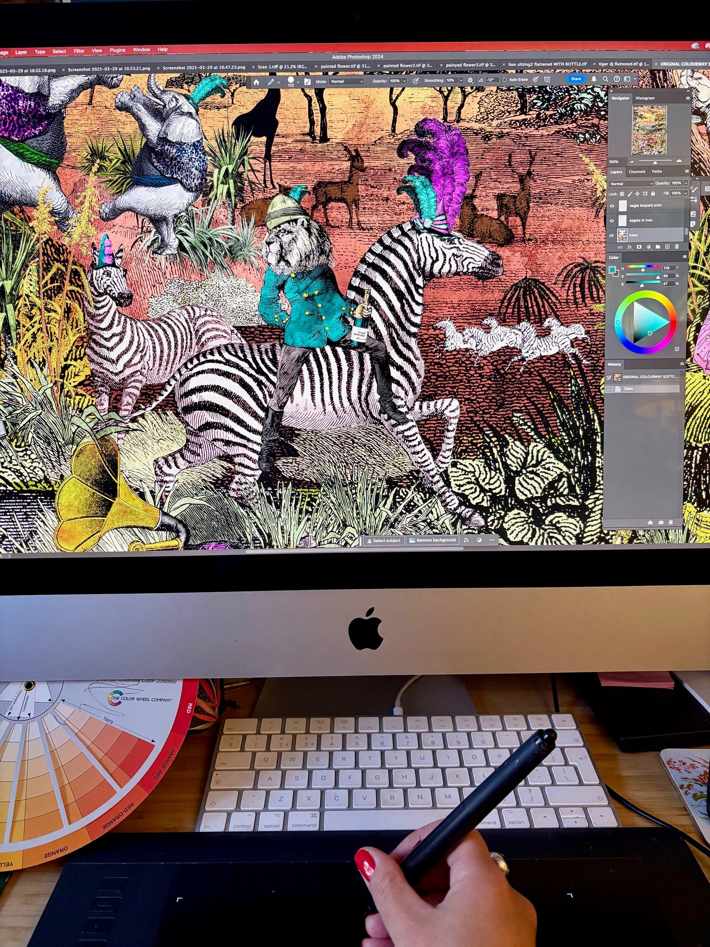 BRAND MCKENZIE Wallpaper Pattern No BMGI006/01E - Club Safari