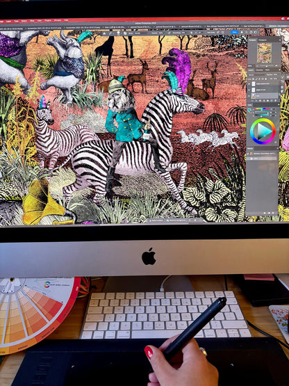 BRAND MCKENZIE Wallpaper Pattern No BMGI006/01E - Club Safari