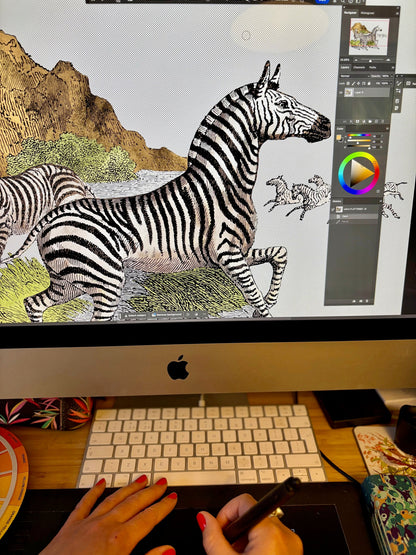 BRAND MCKENZIE Wallpaper Pattern No BMGI006/01A - Club Safari