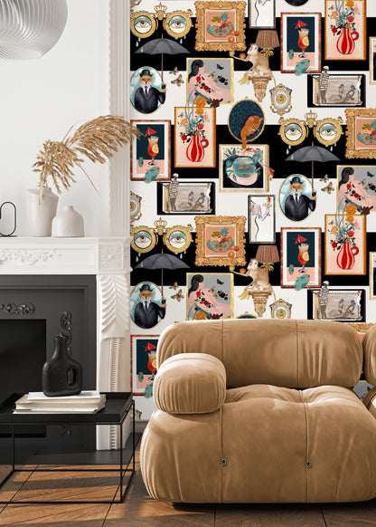 BRAND MCKENZIE Wallpaper Pattern No BMWL005/03A - Connecting Frames