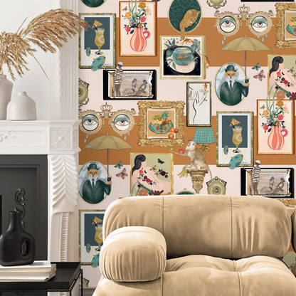 BRAND MCKENZIE Wallpaper Pattern No BMWL005/03B - Connecting Frames