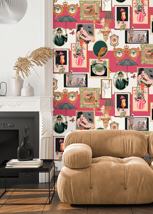 BRAND MCKENZIE Wallpaper Pattern No BMWL005/03C - Connecting Frames