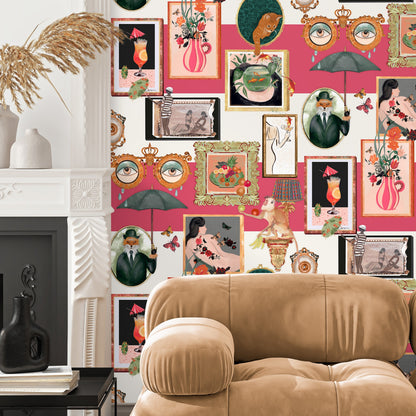 BRAND MCKENZIE Wallpaper Pattern No BMWL005/03C - Connecting Frames