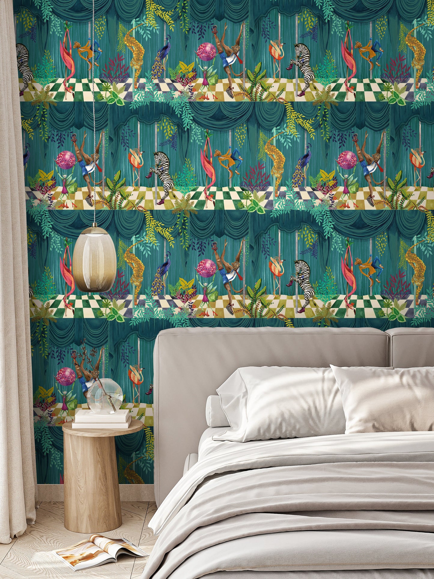 BRAND MCKENZIE Wallpaper Pattern No BMGI006/03B - Creature Club