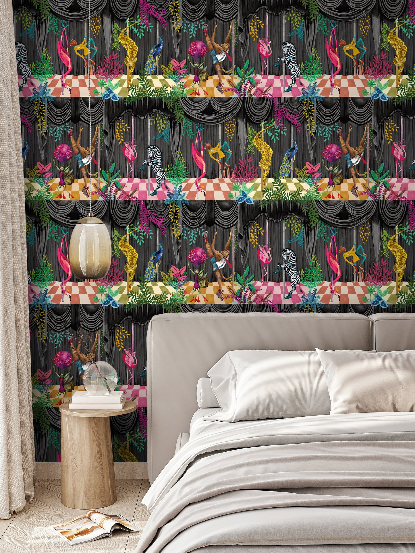 BRAND MCKENZIE Wallpaper Pattern No BMGI006/03C - Creature Club