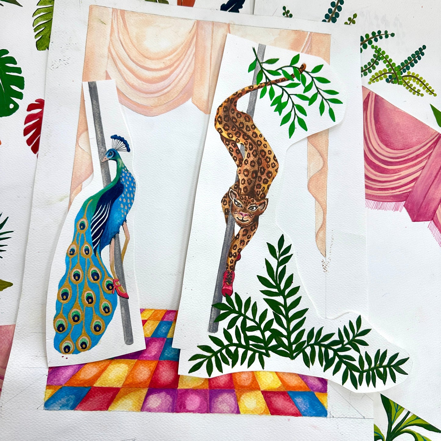BRAND MCKENZIE Wallpaper Pattern No BMGI006/03A - Creature Club