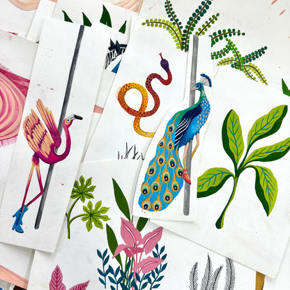 BRAND MCKENZIE Wallpaper Pattern No BMGI006/03B - Creature Club