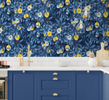 BRAND MCKENZIE Wallpaper Pattern No BMGI006/04C - Disco Lemons