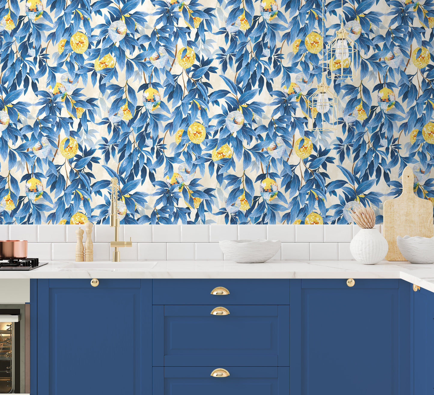 BRAND MCKENZIE Wallpaper Pattern No BMGI006/04E - Disco Lemons