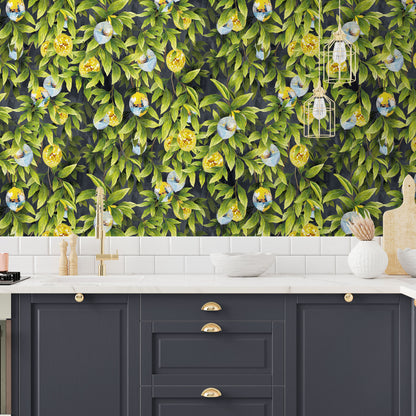 BRAND MCKENZIE Wallpaper Pattern No BMGI006/04F - Disco Lemons