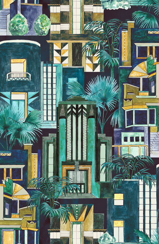 BRAND MCKENZIE Wallpaper Pattern No BMHD002/02A - Downtown Deco