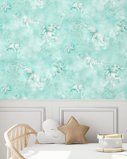 BRAND MCKENZIE Wallpaper Pattern No BMPP004/02A - Elephant Breaststroke