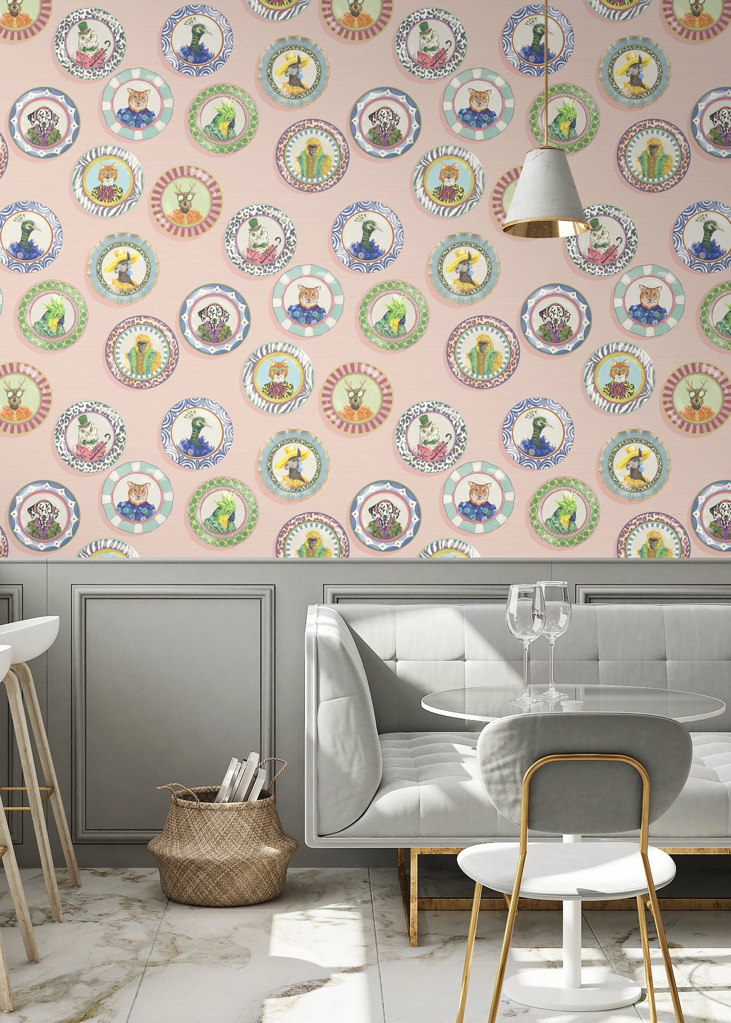 BRAND MCKENZIE Wallpaper Pattern No BMPP004/03A - Fine China