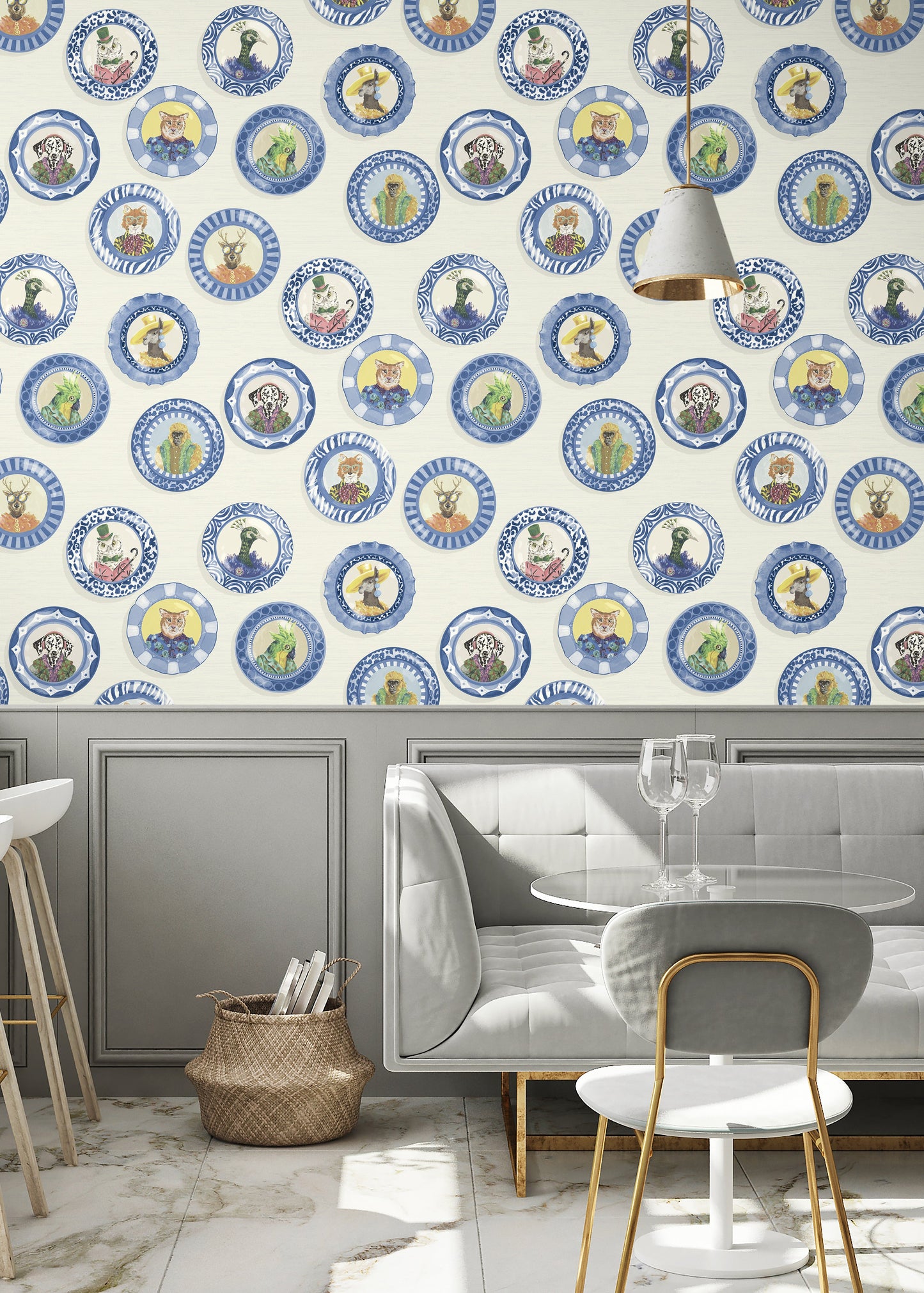 BRAND MCKENZIE Wallpaper Pattern No BMPP004/03B - Fine China