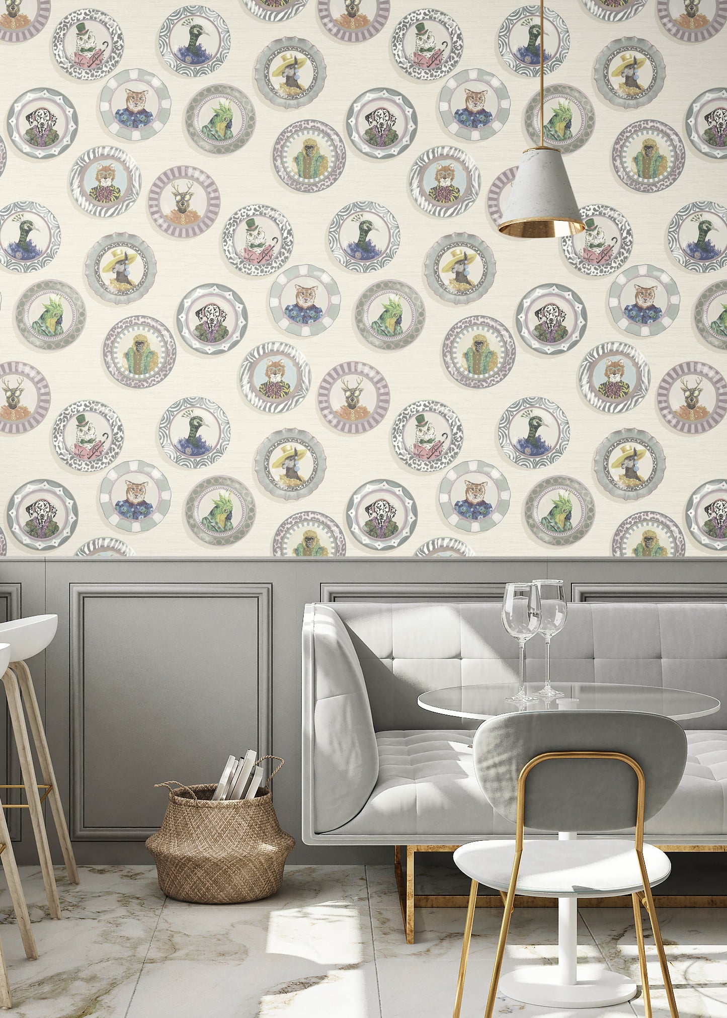 BRAND MCKENZIE Wallpaper Pattern No BMPP004/03C - Fine China