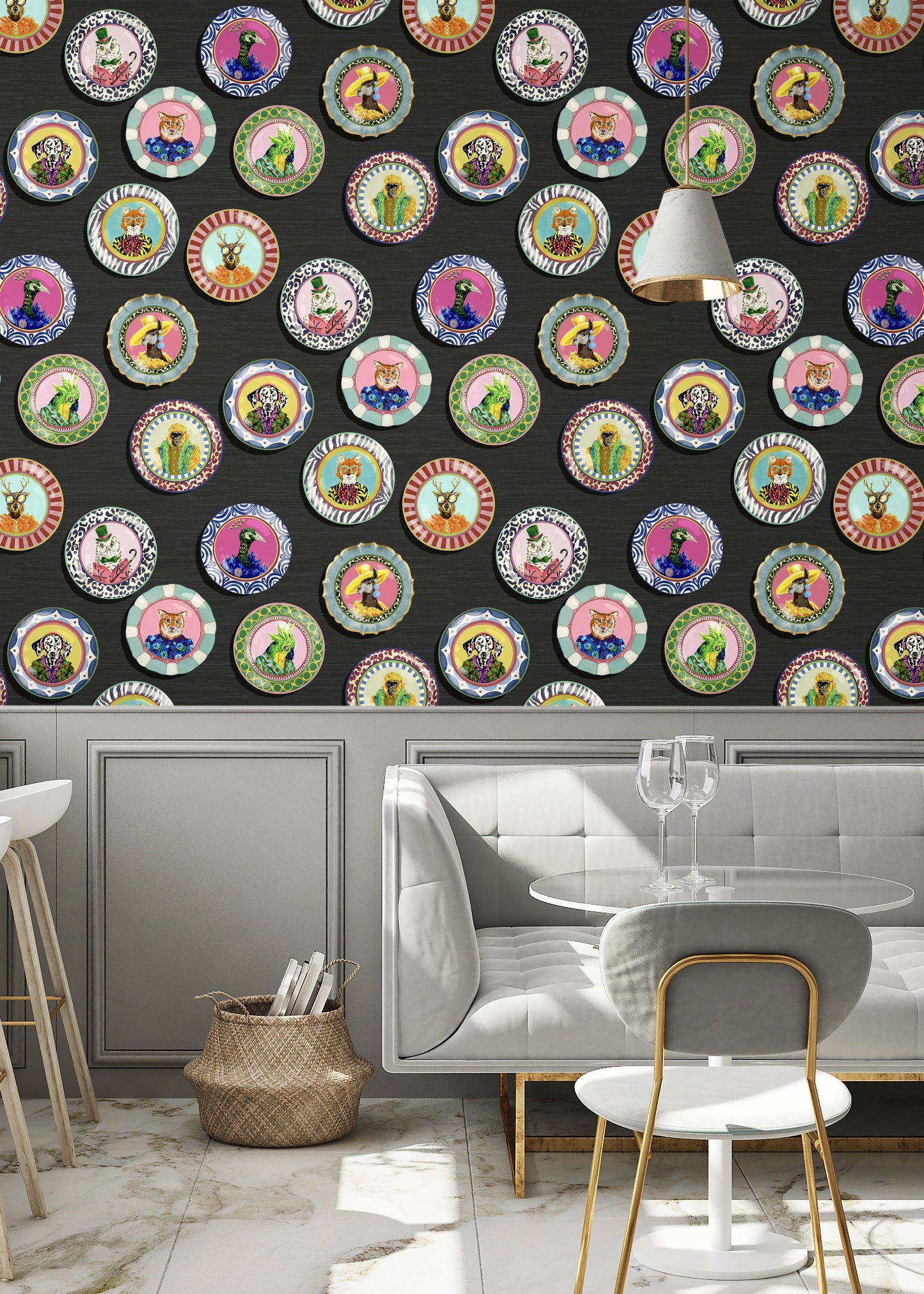 BRAND MCKENZIE Wallpaper Pattern No BMPP004/03D - Fine China