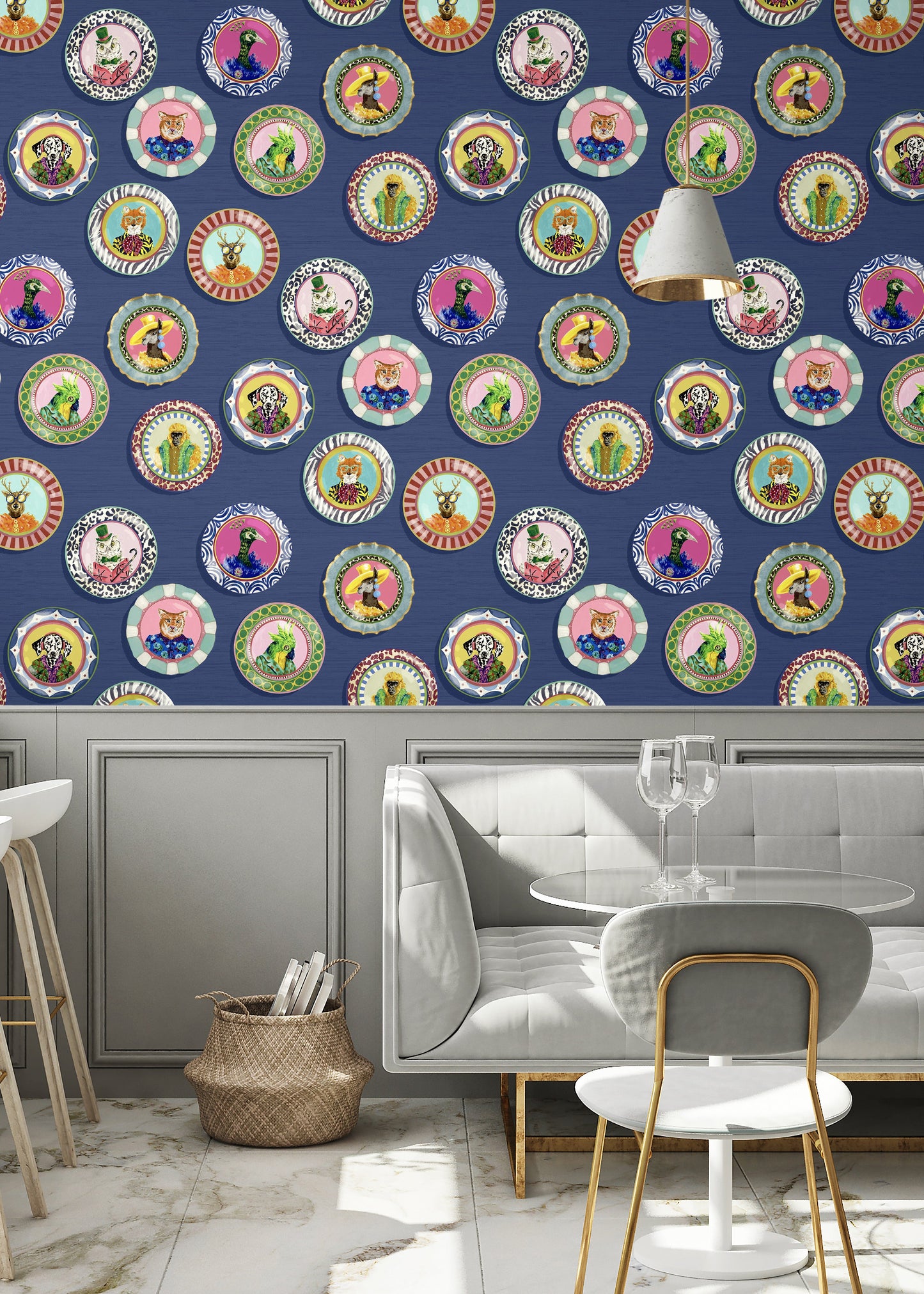 BRAND MCKENZIE Wallpaper Pattern No BMPP004/03E - Fine China