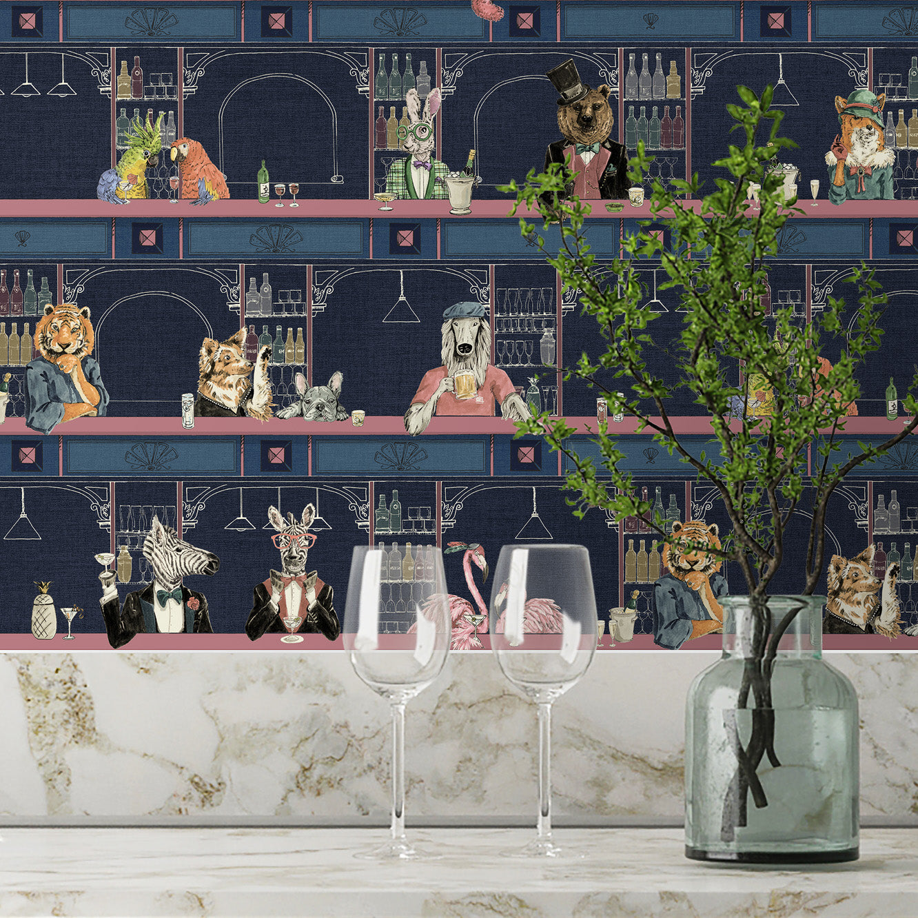 BRAND MCKENZIE Wallpaper Pattern No BMCF003/07C - Happy Hour