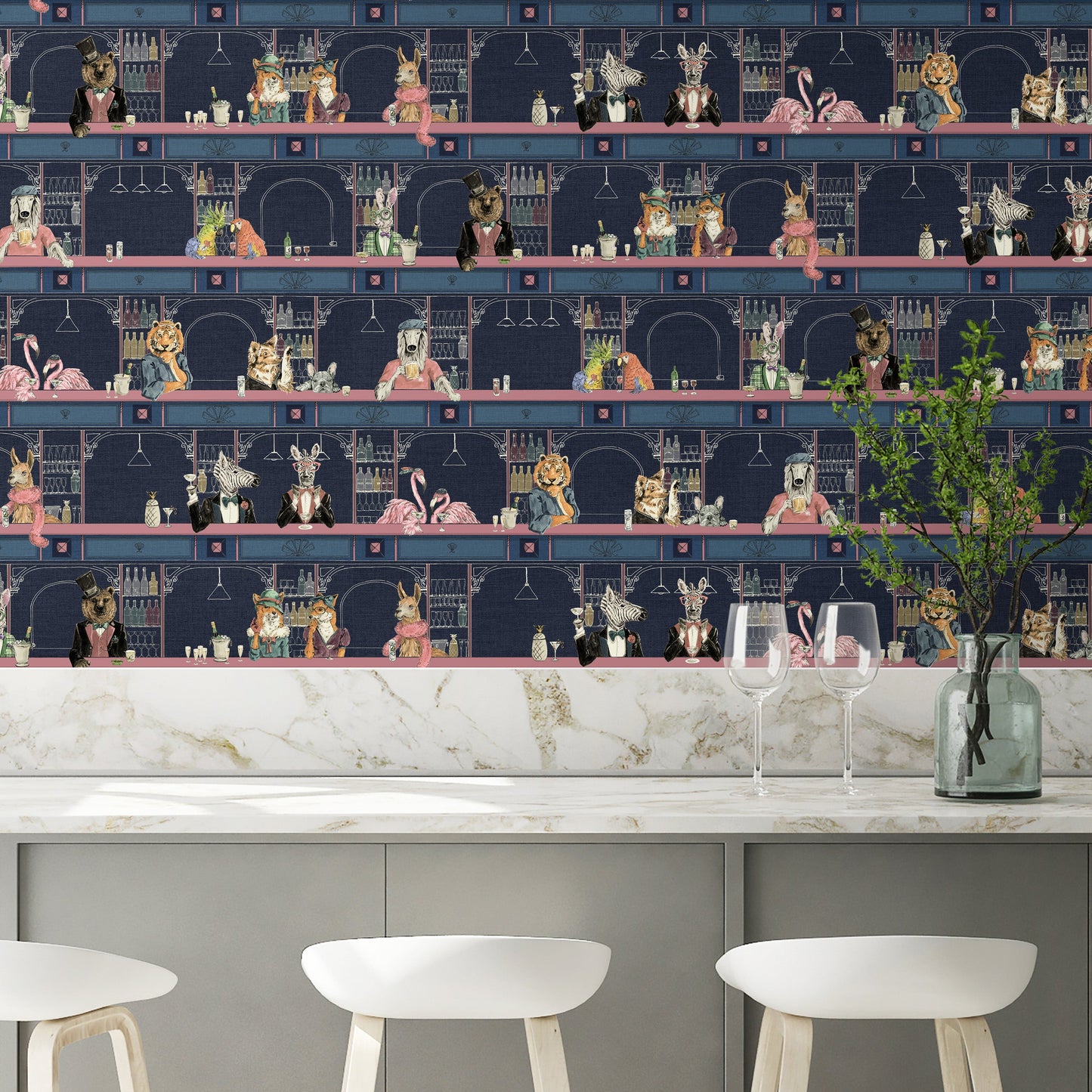 BRAND MCKENZIE Wallpaper Pattern No BMCF003/07C - Happy Hour