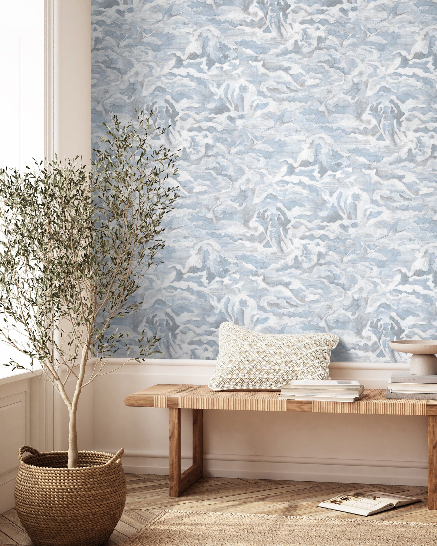 BRAND MCKENZIE Wallpaper Pattern No BMWL005/05B - Hidden Clouds