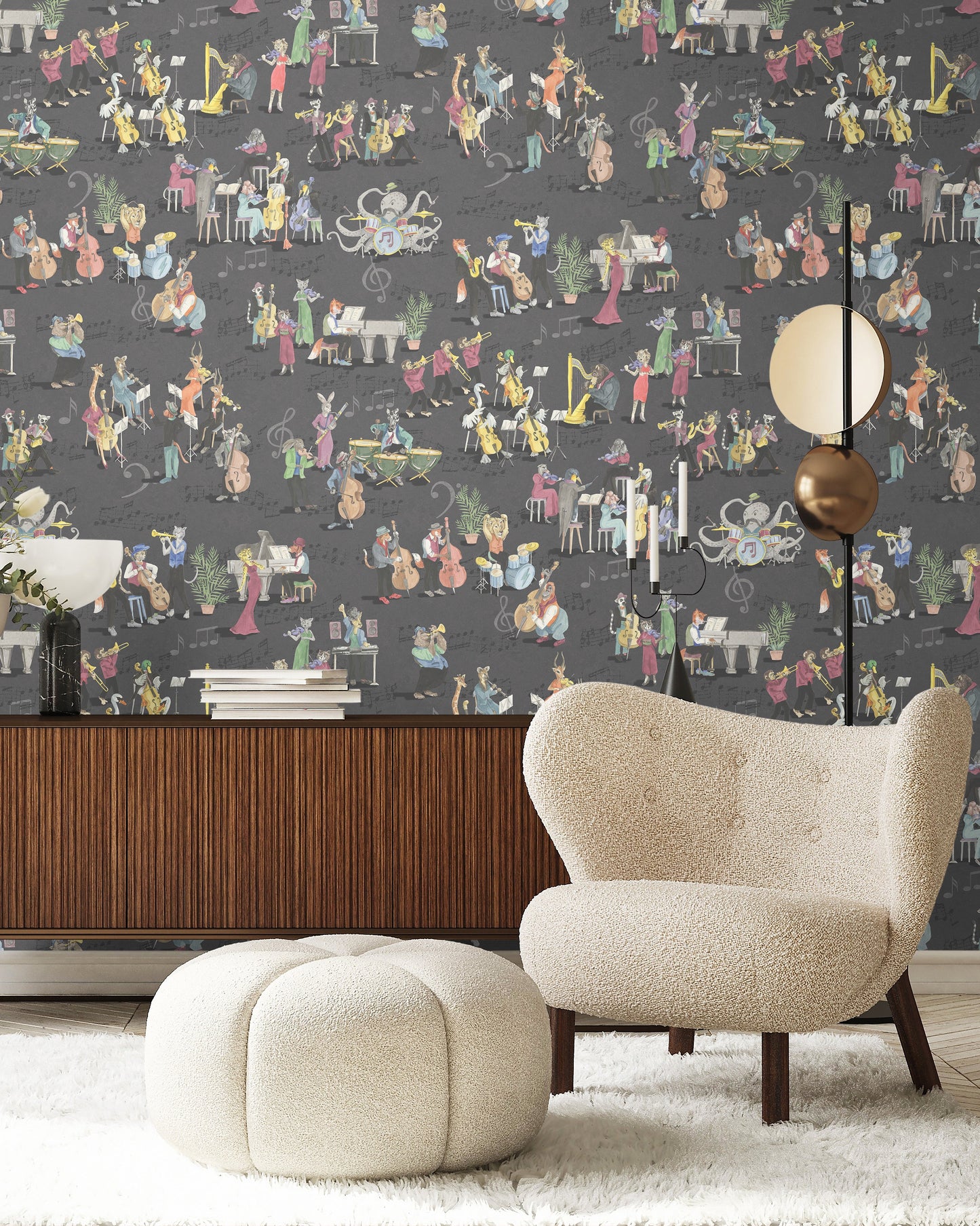 BRAND MCKENZIE Wallpaper Pattern No BMPP004/04A - Instrumental