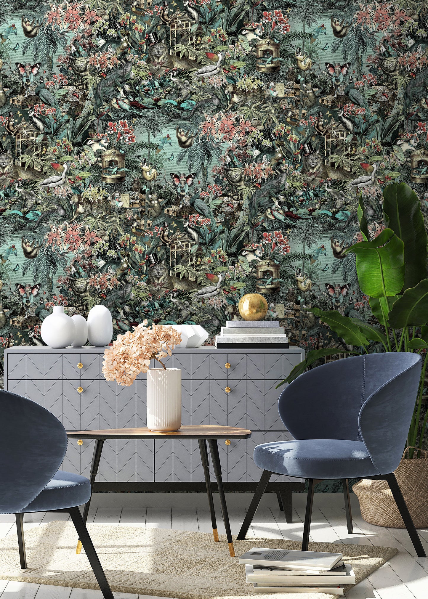 BRAND MCKENZIE Wallpaper Pattern No BMPP004/05A - Jungle Life