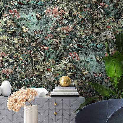 BRAND MCKENZIE Wallpaper Pattern No BMPP004/05A - Jungle Life