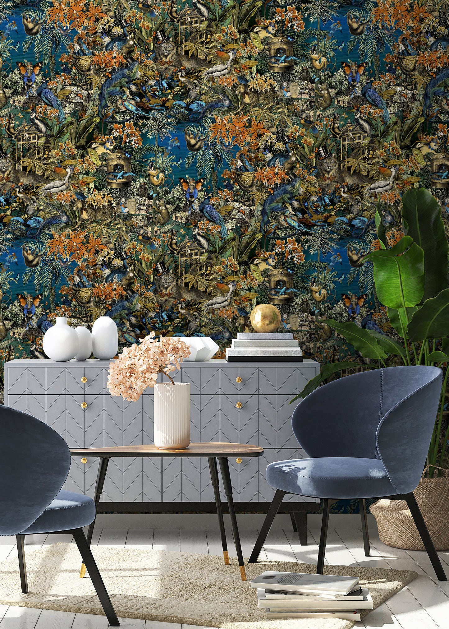 BRAND MCKENZIE Wallpaper Pattern No BMPP004/05D - Jungle Life