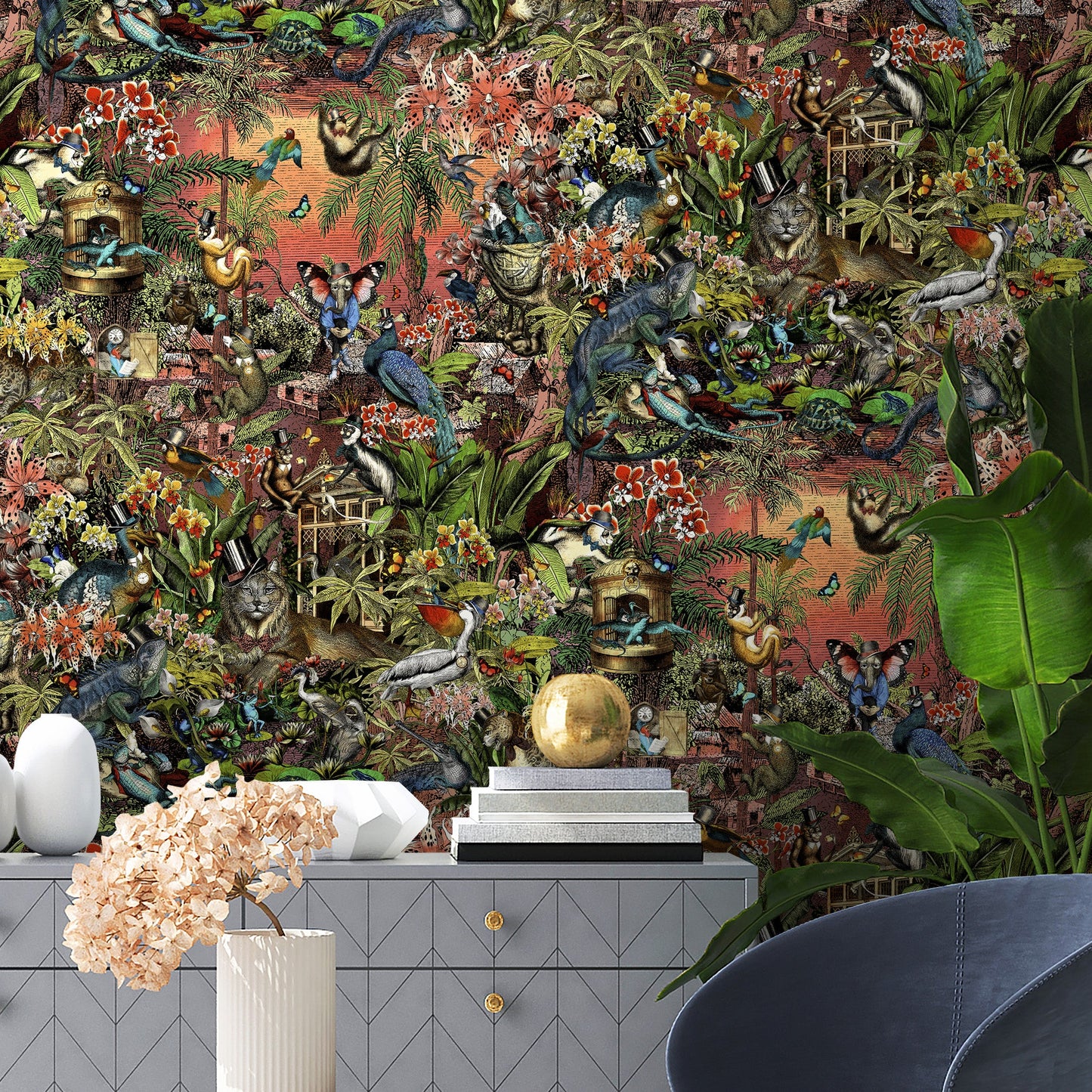 BRAND MCKENZIE Wallpaper Pattern No BMPP004/05E - Jungle Life