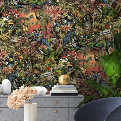 BRAND MCKENZIE Wallpaper Pattern No BMPP004/05E - Jungle Life