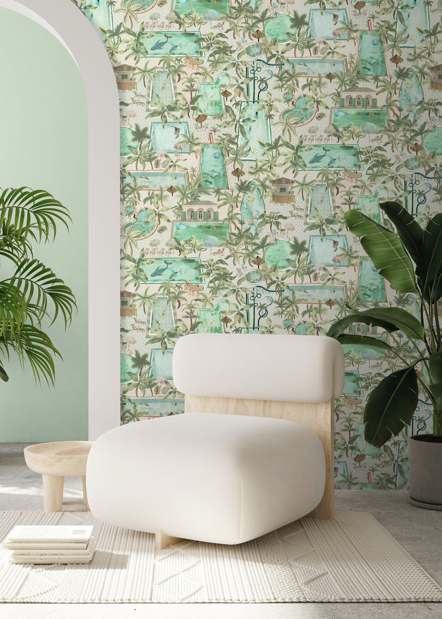 BRAND MCKENZIE Wallpaper Pattern No BMPP004/06A - Lido