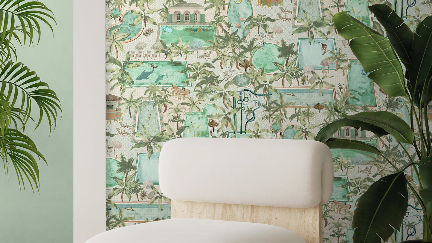 BRAND MCKENZIE Wallpaper Pattern No BMPP004/06A - Lido