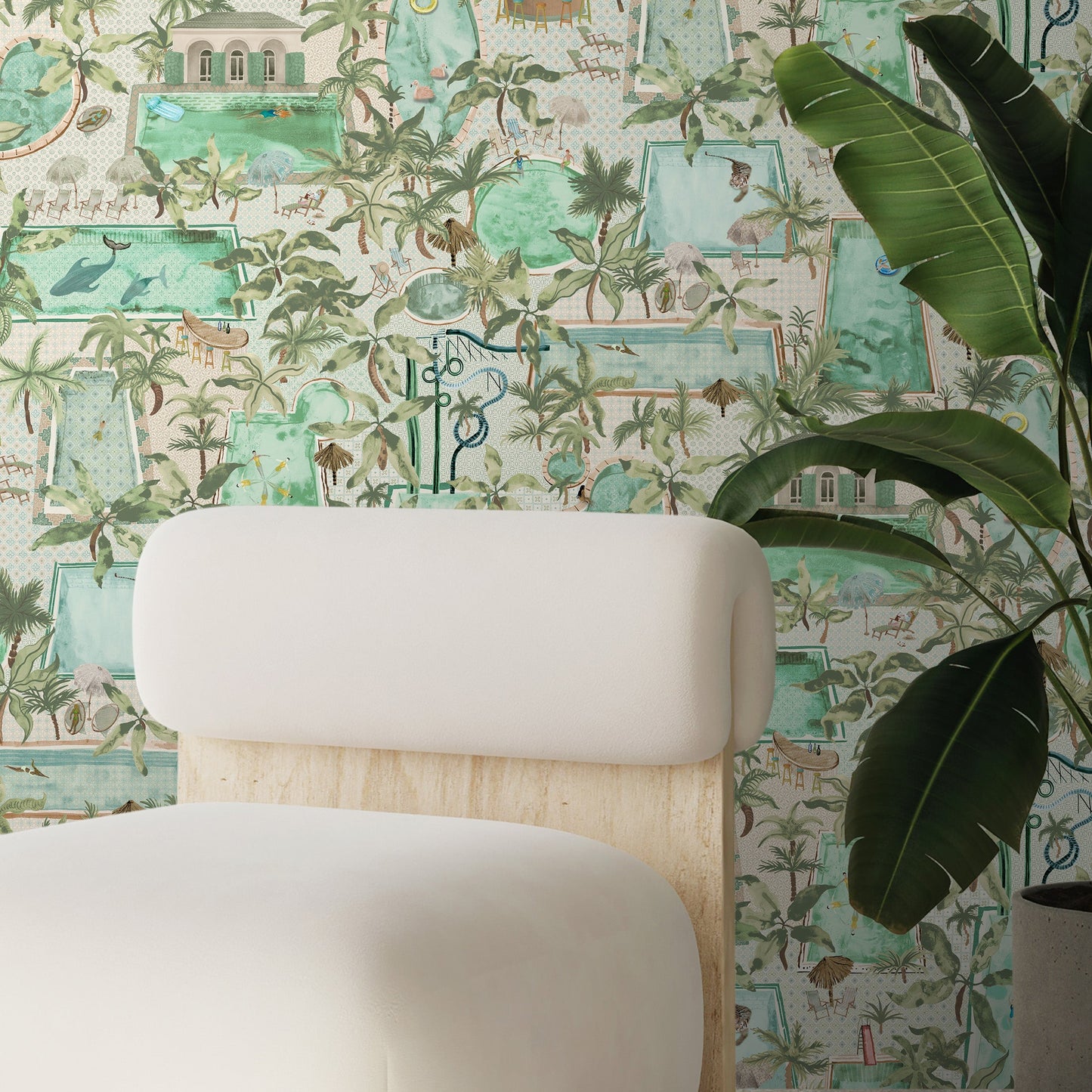 BRAND MCKENZIE Wallpaper Pattern No BMPP004/06A - Lido