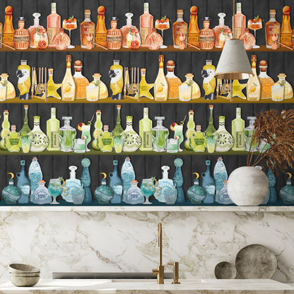BRAND MCKENZIE Wallpaper Pattern No BMPP004/07A - Mixology
