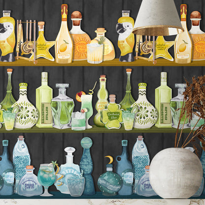 BRAND MCKENZIE Wallpaper Pattern No BMPP004/07A - Mixology