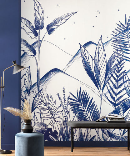 ONLY BLUE Wallpaper Pattern No ONB102736260