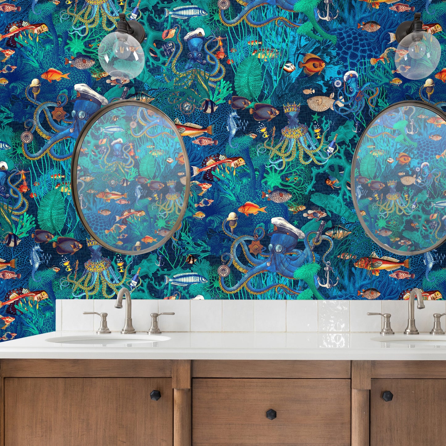 BRAND MCKENZIE Wallpaper Pattern No BMWL005/06F - Octopus