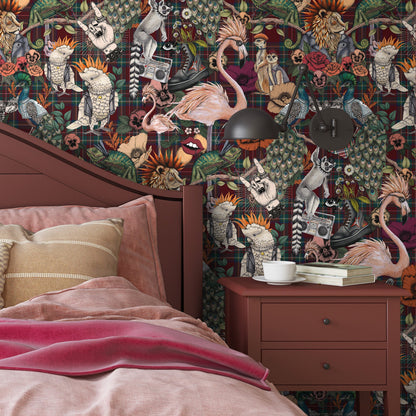 BRAND MCKENZIE Wallpaper Pattern No BMWL005/08D - Punk Rocks