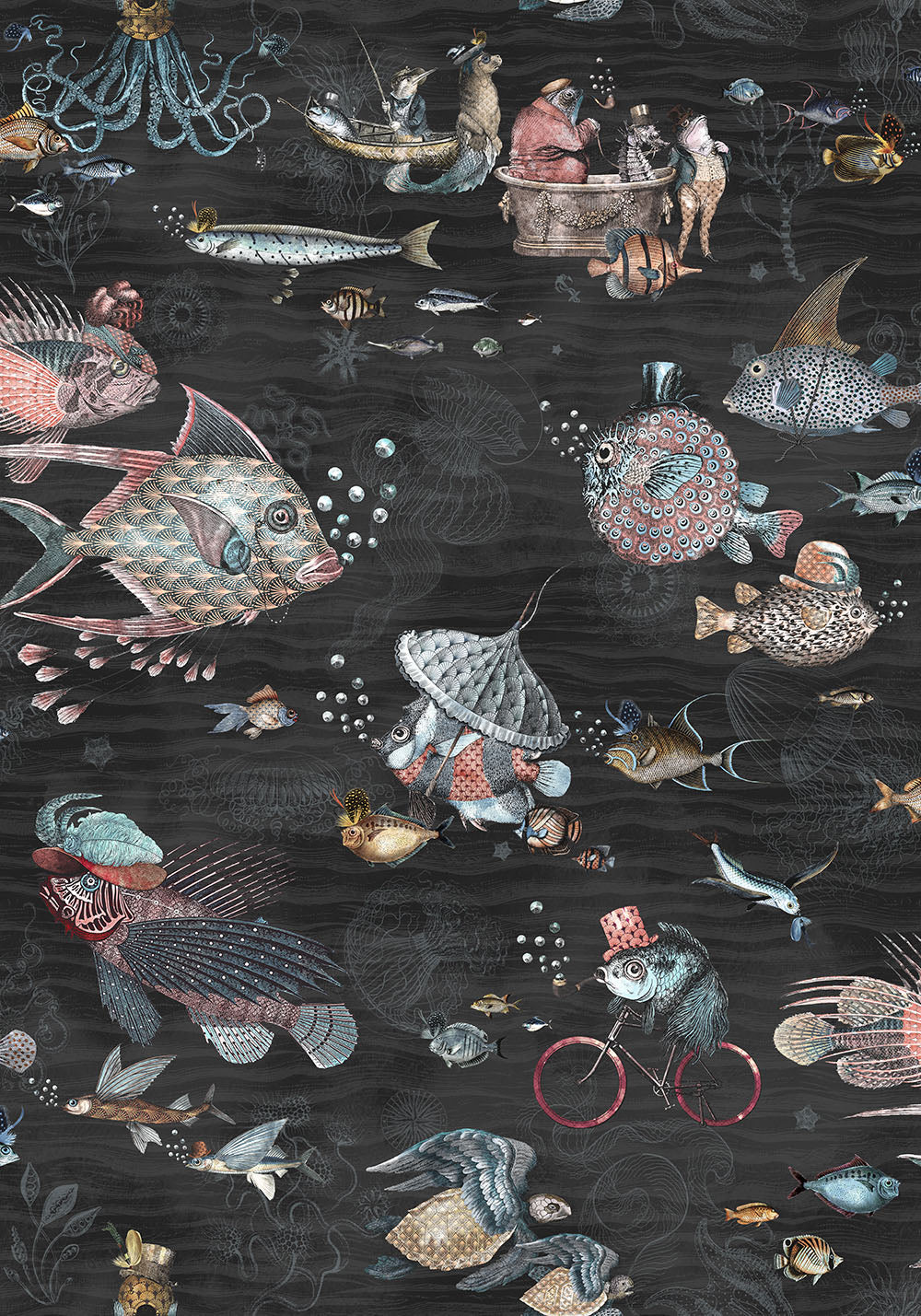 BRAND MCKENZIE Wallpaper Pattern No BMHD002/07C - Sea Life