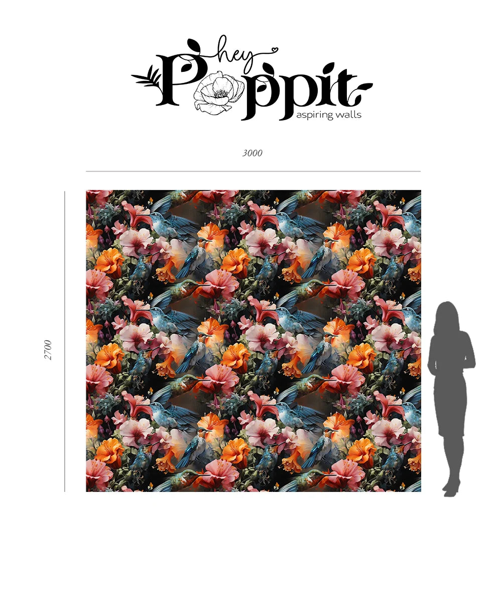 HEY POPPIT Wallpaper Pattern No - TEANA (64251, 64252, 64253)