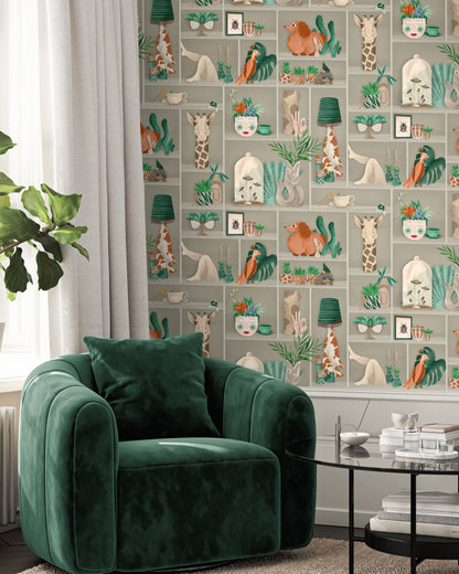 BRAND MCKENZIE Wallpaper Pattern No BMWL005/10A - The Cabinet