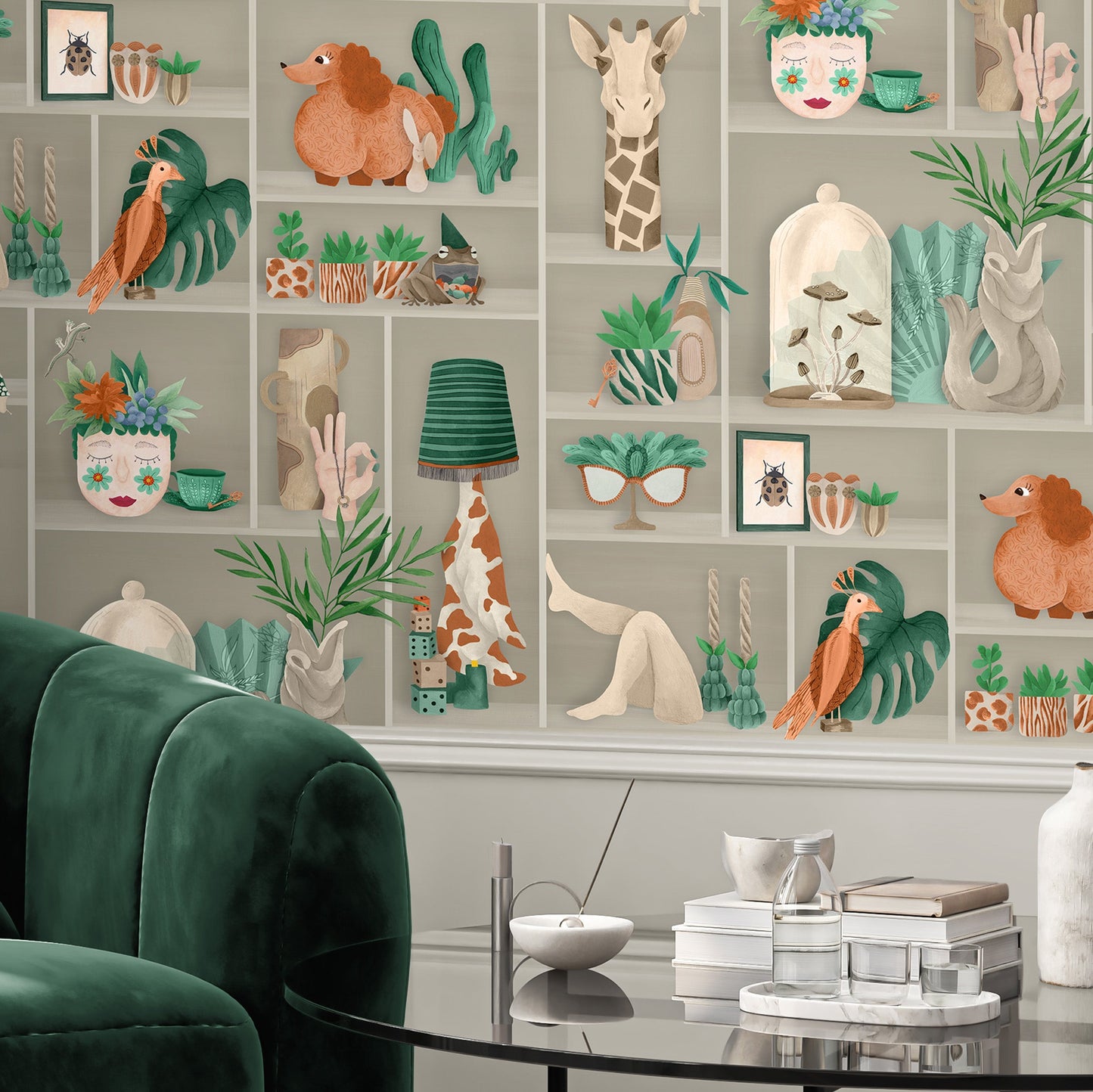 BRAND MCKENZIE Wallpaper Pattern No BMWL005/10A - The Cabinet