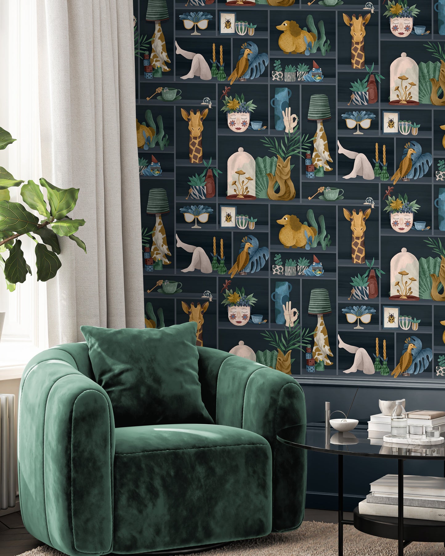BRAND MCKENZIE Wallpaper Pattern No BMWL005/10B - The Cabinet