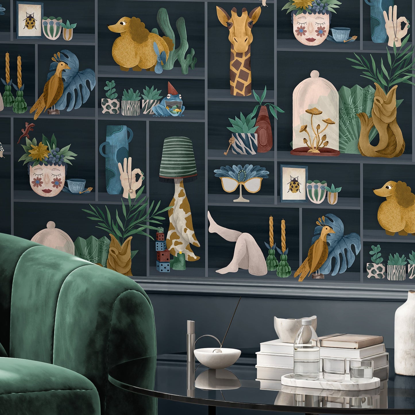BRAND MCKENZIE Wallpaper Pattern No BMWL005/10B - The Cabinet