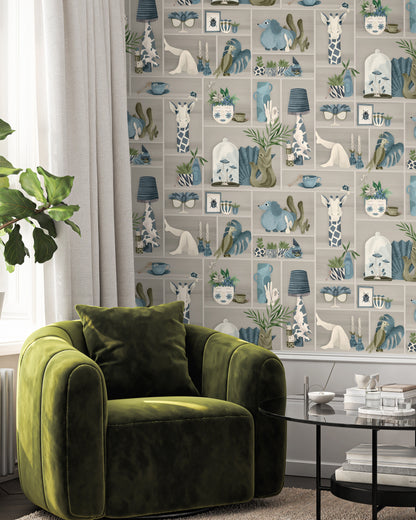 BRAND MCKENZIE Wallpaper Pattern No BMWL005/10C - The Cabinet