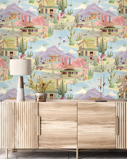 BRAND MCKENZIE Wallpaper Pattern No BMGI006/08D - The Glitter Ranch